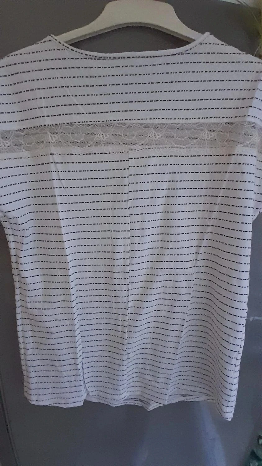 Camiseta estilo marinheiro com listras, tamanho 36/38, Marca Intimissimi – photo 5